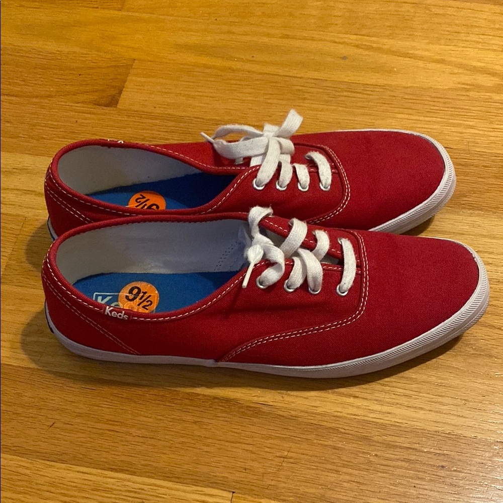 Keds Vibrant Red Sneakers